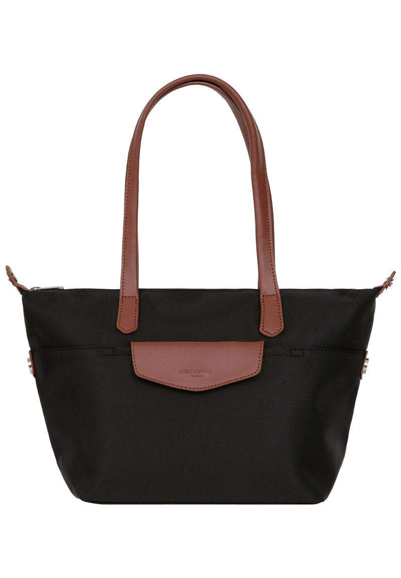 Hexagona POP - Borsa a mano - noir / marron
