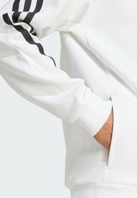 adidas Sportswear FULL   - Felpa con zip - white
