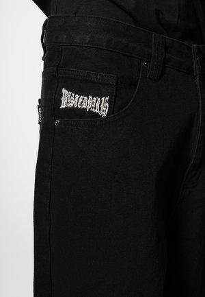 Relaxed fit jeans - black