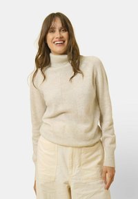 Just Cashmere Maglione - mottled pearl gray