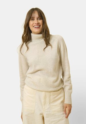 Just Cashmere Trui - mottled pearl gray