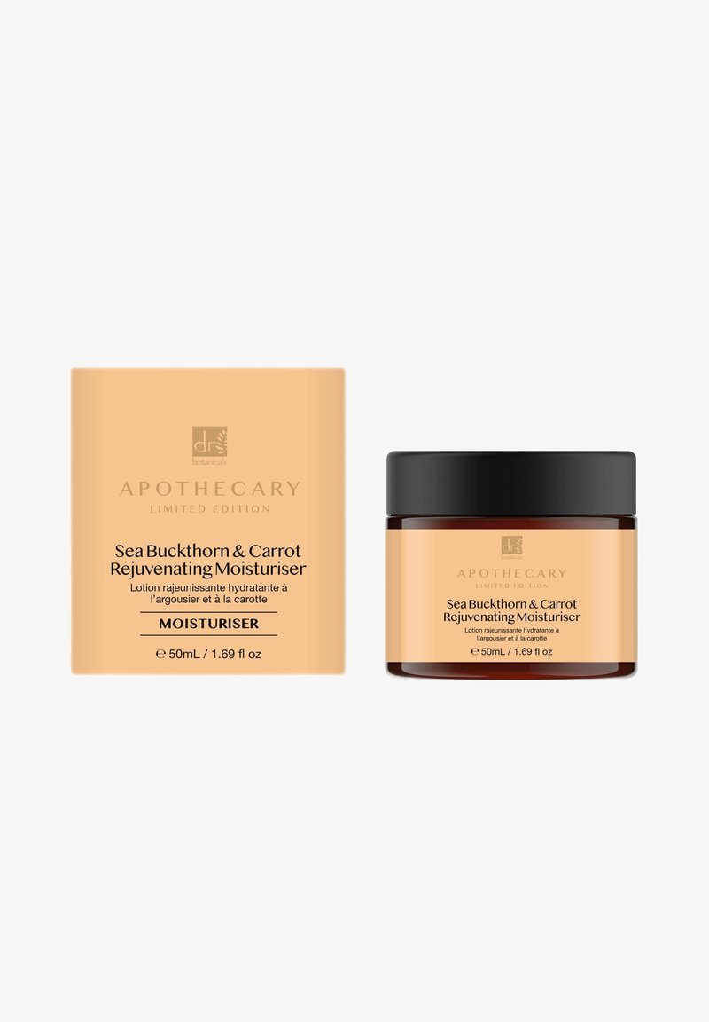 Dr Botanicals - SEA BUCKTHORN & CARROT REJUVENATING MOISTURISER 50ML - Balsam, Powiększ