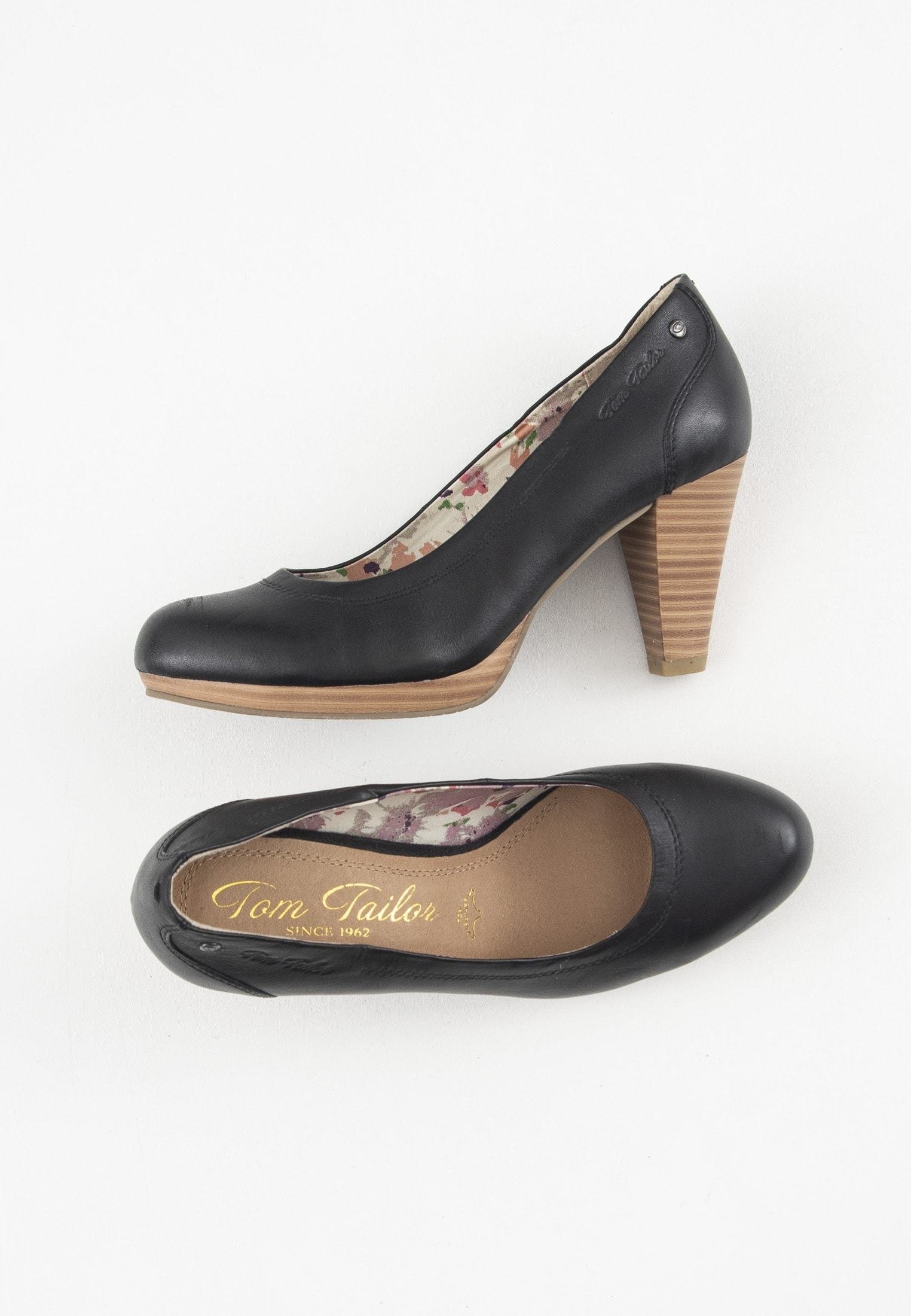 TOM TAILOR Klassieke pumps - black/zwart - (Pre-owned) - Zalando.nl