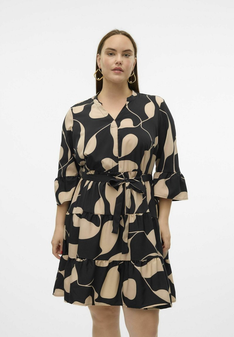 Vero Moda Curve ZERA - Dnevna haljina - black