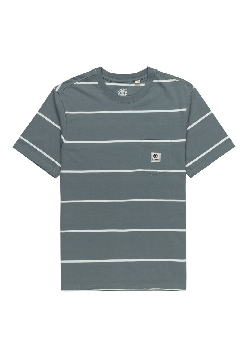 Element LABEL - T-shirt - bas - blue