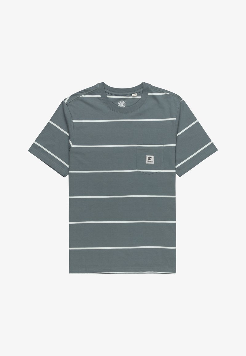 Element LABEL - T-shirt - bas - blue