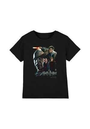 Warner Brothers, HARRY POTTER FINAL FIGHT UNISEX - Print T-shirt - black