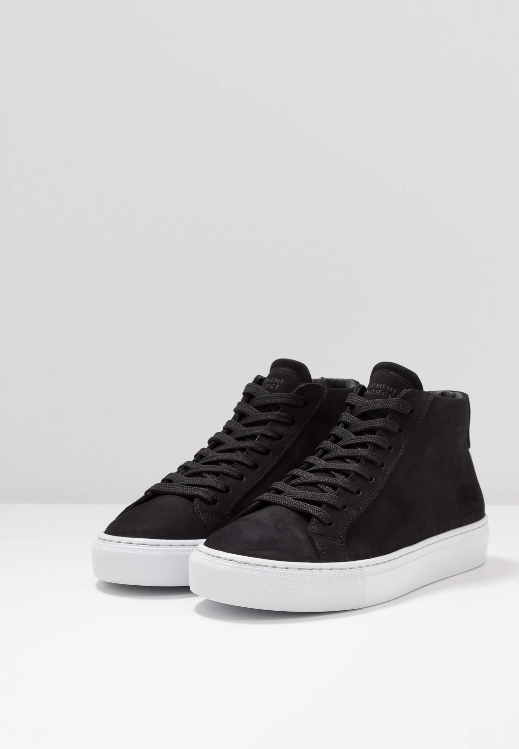 GARMENT PROJECT TYPE MID SLIM SOLE Høye joggesko black GARMENT PROJECT TYPE MID SLIM SOLE Høye joggesko black
