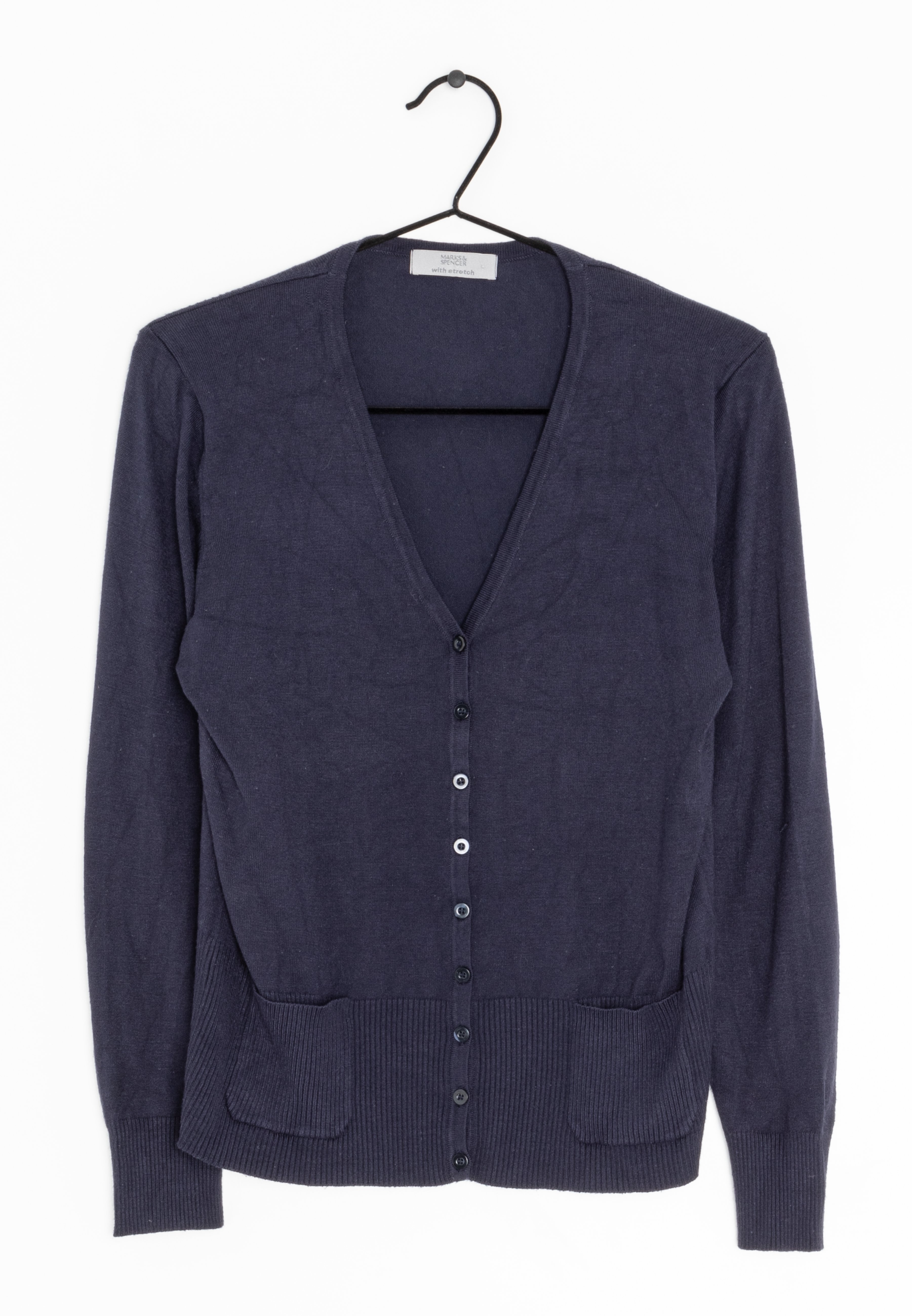 marks and spencer blue cardigan