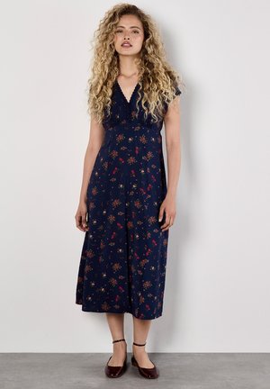 HEART DITSY PRINT  - Blusenkleid - navy