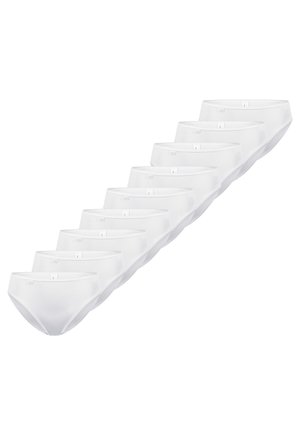9 PACK - Slip - weiß