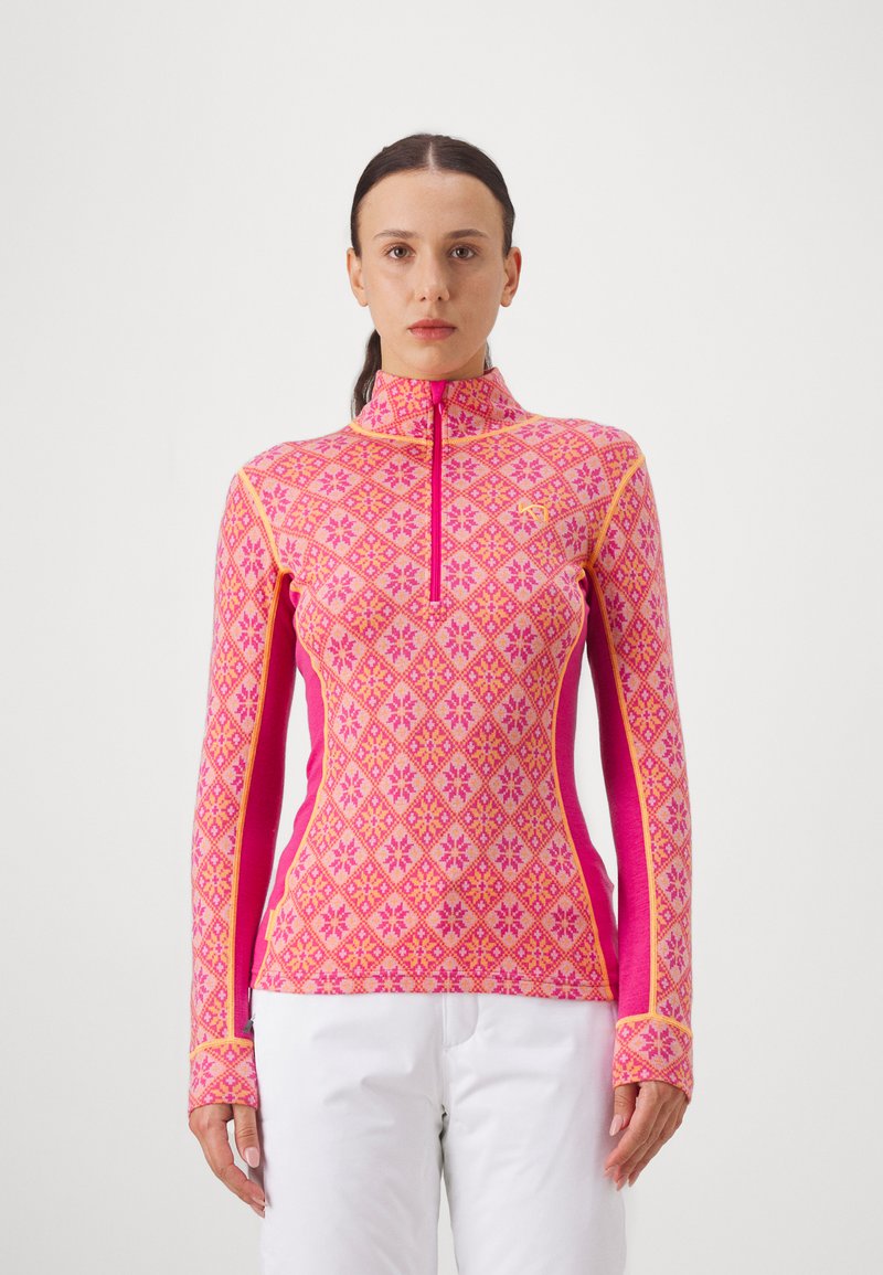 Kari Traa ROSE H/Z - Apatiniai marškiniai - bright pink