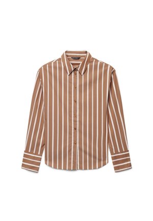 Calliope, CAMICIA RIGHE - Button-down blouse - var biscotto