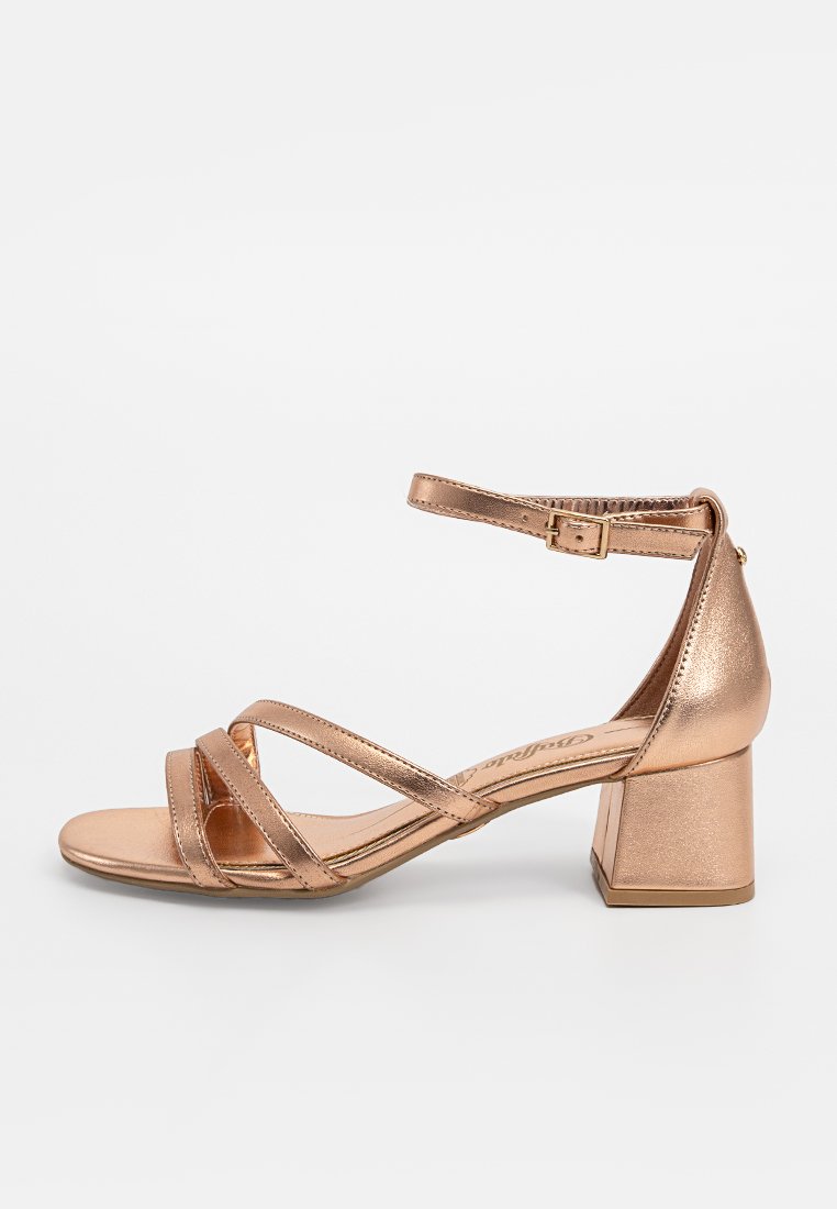 Buffalo Sandalen goudkleurig