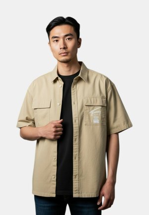Tommy Hilfiger, CAMICIA UOMO TOMMY HILFIGER BEIGE - Camicia - beige