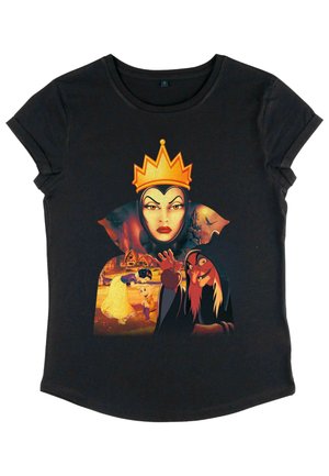 Disney, SNOW WHITE EVIL QUEEN MIX - T-shirts print - black