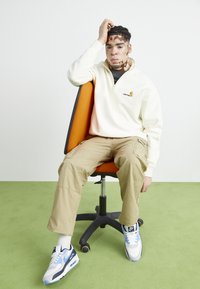 Carhartt WIP HALF ZIP AMERICAN SCRIPT - Collegepaita - wax