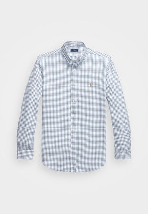 Polo Ralph Lauren LONG SLEEVE SPORT - Camisa - white/blue multi-coloured