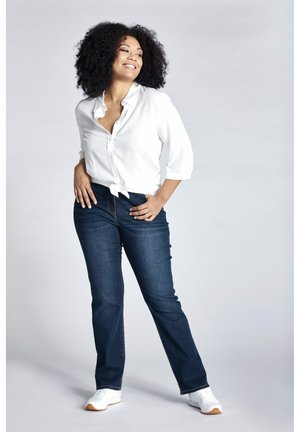 Straight leg jeans - blue denim