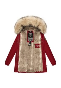 Navahoo CRISTAL - Wintermantel - dark red