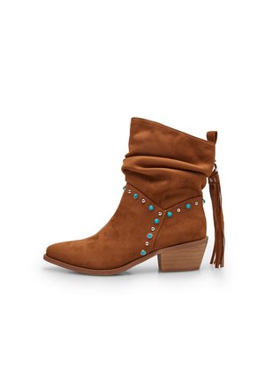 Cowboy-/Bikerlaarsjes - brown