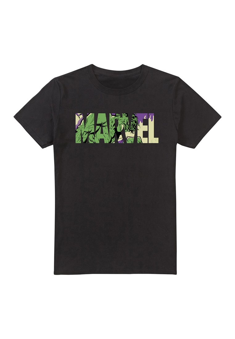 Marvel T-shirt print zwart Marvel T-shirt print zwart