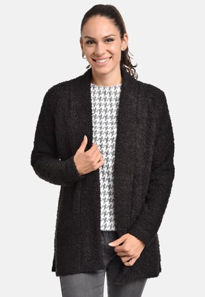 BOUCLÉ - Cardigan - black