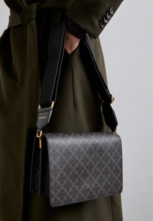 LOENNA - Cross body bag - dark chokolate