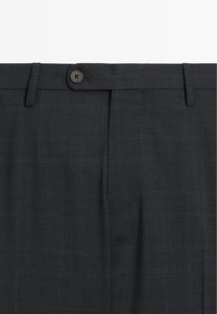 Massimo Dutti CHECK SUIT - Anzughose - dark blue