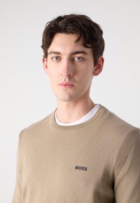 BOSS EVER - Pulover - light green