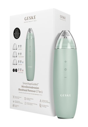 GESKE MICRODERMABRASION BLACKHEAD REMOVER | 7 IN 1 - Accessoires soin du corps - green