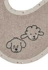 Sterntaler 2ER PACK - Bib - sandbraun