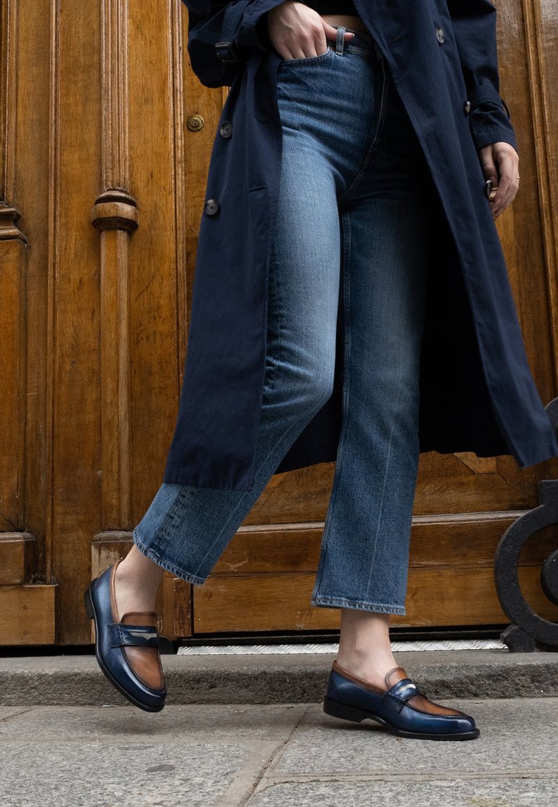 Melvin & Hamilton GIANNA 5 - Chaussons - saphire/wood/silver/burnt orange/navy
