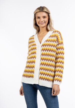 usha, Vest - senf mehrfarbig