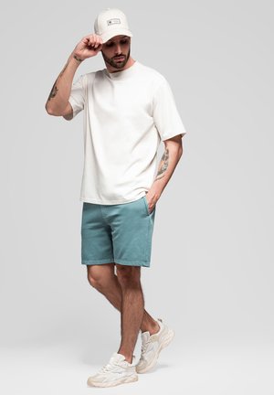 Ombre, SET OF 2 SHORTS Z126 - Short - turquoise and dark blue