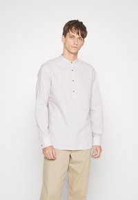 Jack & Jones PREMIUM JPRBLASUMMER HALF PLACKET L/S SN - Camisa - crockery