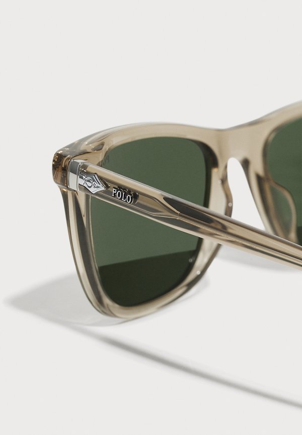 UNISEX - Sunglasses - shiny transparent dark taupe3