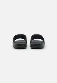 Nike Performance OFFCOURT SLIDE INTER MILAN - Pool slides - black/bright gold/dark smoke grey