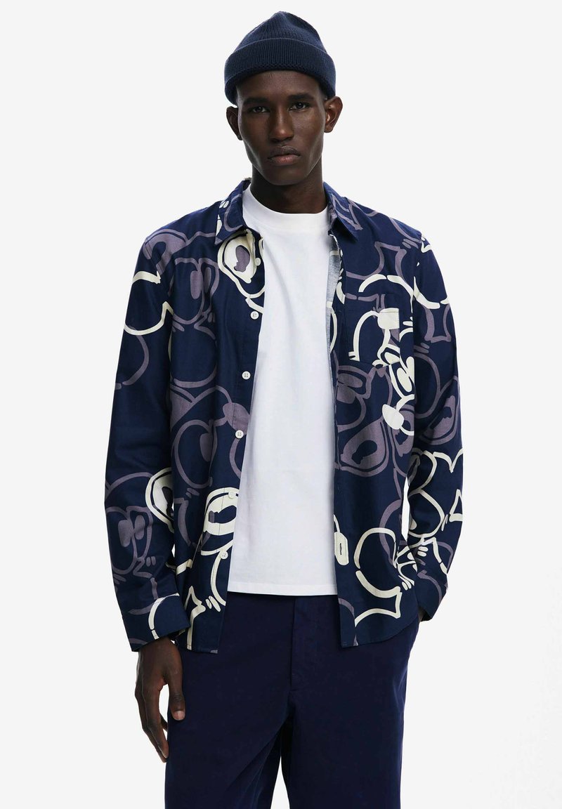 Desigual MICKEY - Camicia - blue
