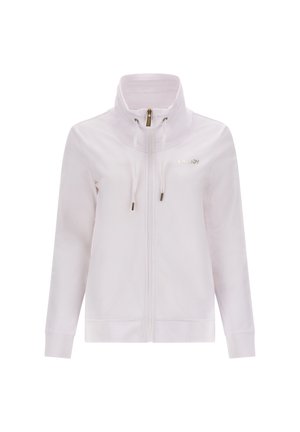Sudadera con cremallera - white