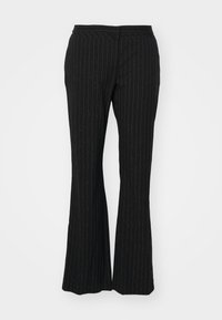 STUD DETAIL PANT - Pantalon classique - black/white