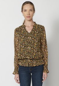 LONG SLEEVE BLOSSOMS - Blouse -  multi coloured