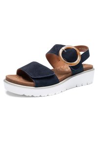 ara BILBAO - Sandalias de cuña - blue