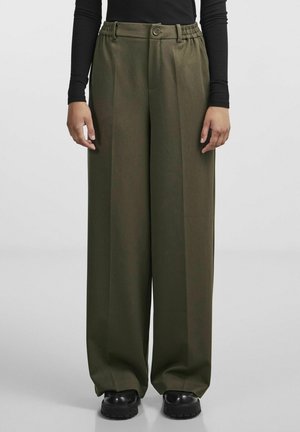 Bossy Hw Wide Plain Pant Fossil