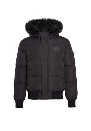 CLOSURE London HOODED SHORT PUFFER JACKET - Winter jacket - black