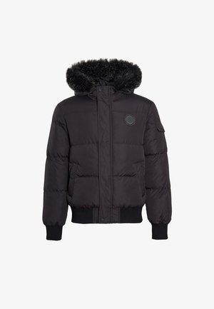 CLOSURE London HOODED SHORT PUFFER JACKET - Zimska jakna - black
