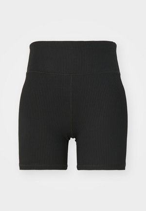 DKNY BIKE SHORT - Tamprės - black