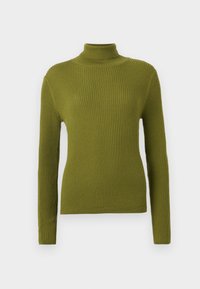 THEA ROLL NECK - Džemperis - avocado
