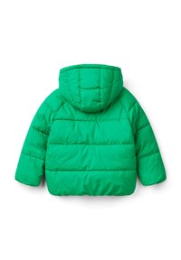 United Colors of Benetton Zimní bunda - green