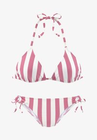 Unausgewählt, rosa / weiß